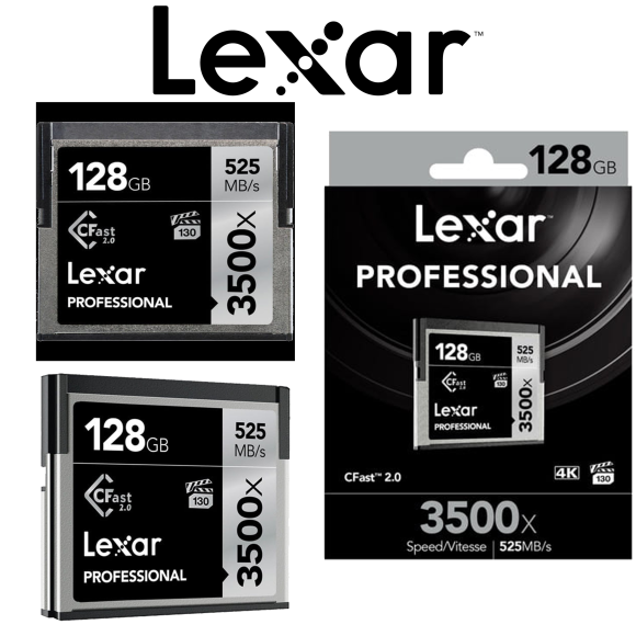 Karta pamięci Lexar Professional 3500x CFast 2.0 128GB