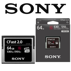 Karta pamięci Sony CFast 2.0 64GB 530MB/S