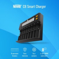 Ładowarka Newell Smart C8 do akumulatorów NiMHLi-Ion