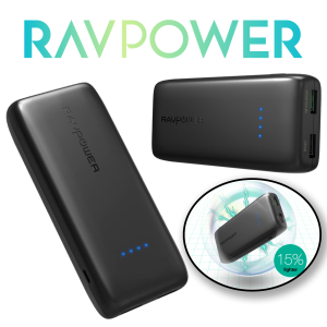 Power bank RAVPower RP-PB065 - 12000 mAh - Quick Charge 3.0
