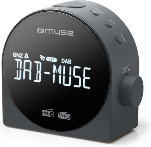 RADIOBUDZIK RADIO FM ALARM DAB+ MUSE M-185 CDB