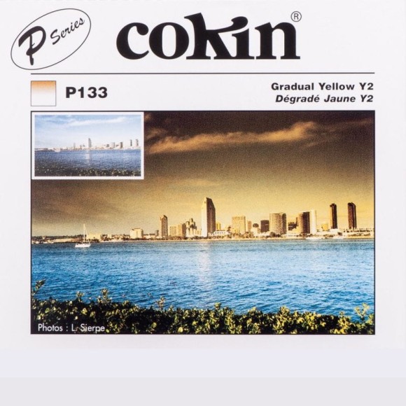 Cokin P133 rozmiar M filtr połówkowy żółty Y2