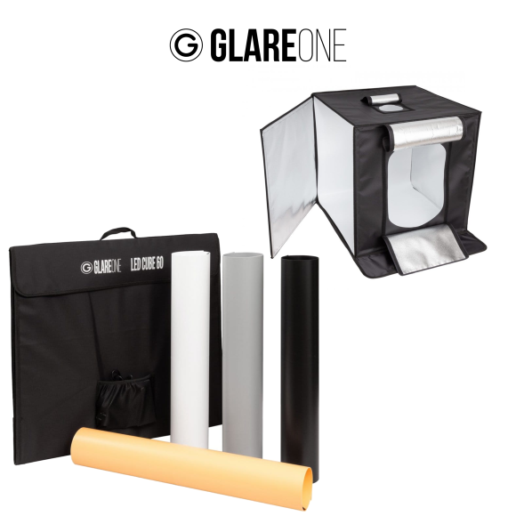 Namiot bezcieniowy LED GlareOne Cube 60