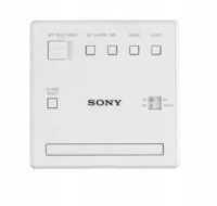 Radiobudzik Sony (biały) | ICF-C1W