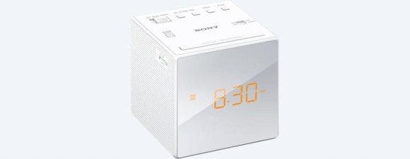 Radiobudzik Sony (biały) | ICF-C1W
