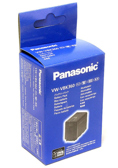 Akumulator Panasonic VW-VBK360E-K 3580mAh