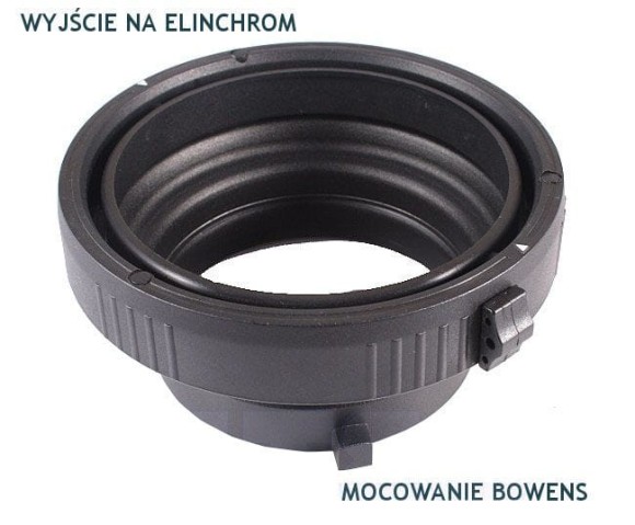 Adapter mocowanie do lamp z Bowens na Elinchrom, model SN-14