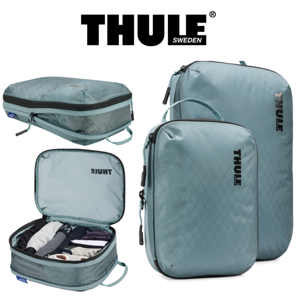Organizery do walizki Thule Compression Cube Set | Pond Gray
