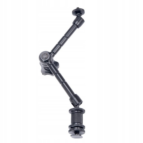 Ramię przegubowe 11" MAGIC ARM do DSLR i kamer blokowane pokrętłem