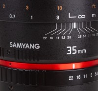 Obiektyw SAMYANG 35mm f/1.4 AS UMC do Sony E