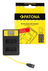 Ładowarka PATONA Smart Dual LCD USB PS-BLS1