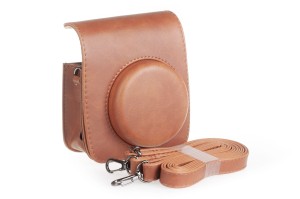 Pokrowiec skórzany do FujiFilm Instax Mini 90 brązowy