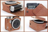 Pokrowiec skórzany do FujiFilm Instax Mini 90 brązowy